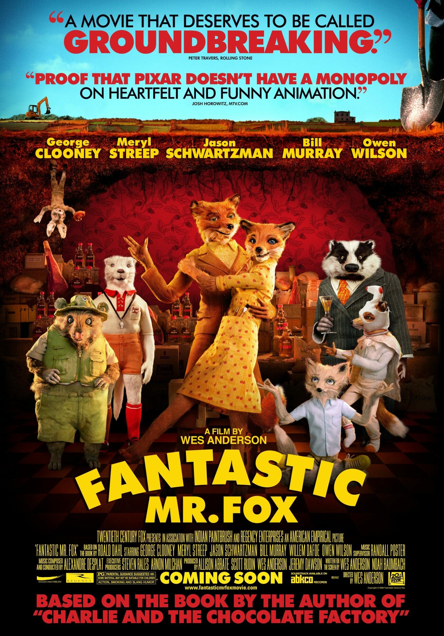 fantastic mr fox poster