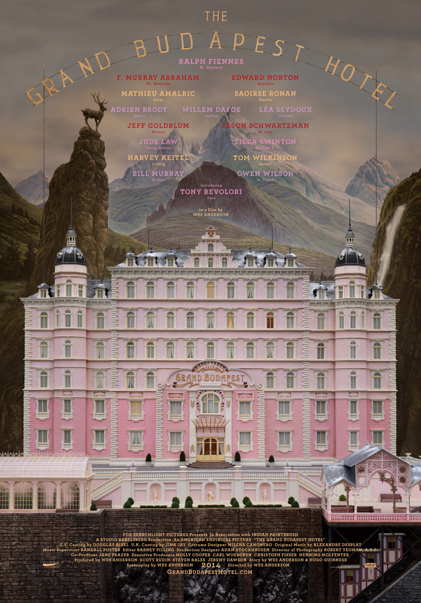 grand budapest hotel poster